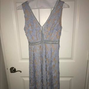 Light Blue/Purple lace dress